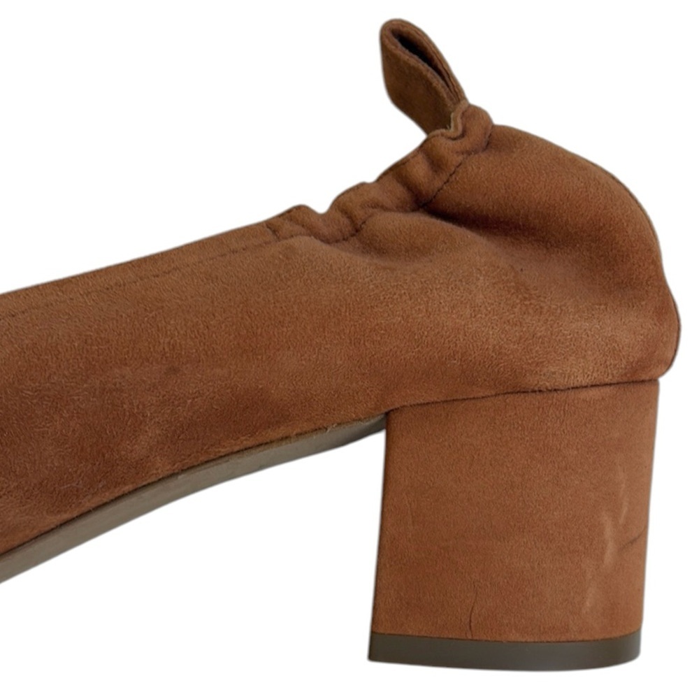 Everlane Women's Tan Block Heel Shoes - Picture 8 of 11